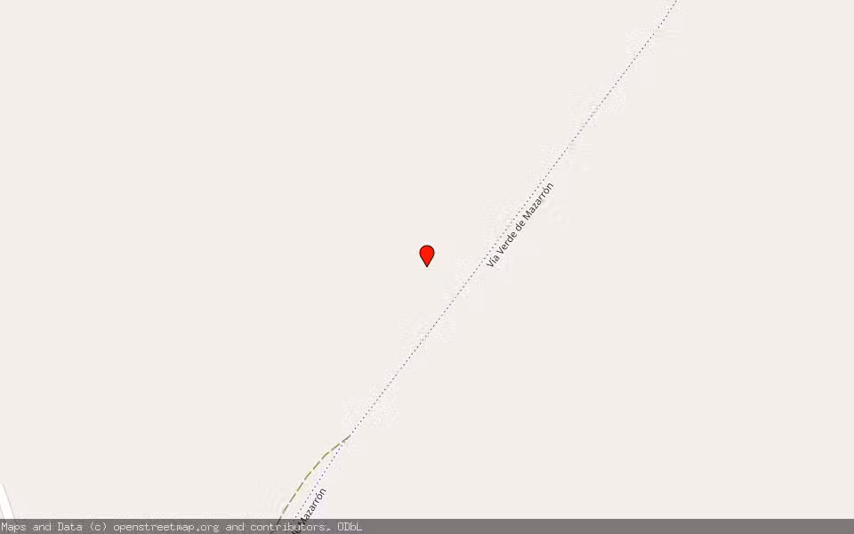 Mapa de Subasta Inmueble (Finca rústica) en Mazarron, Murcia