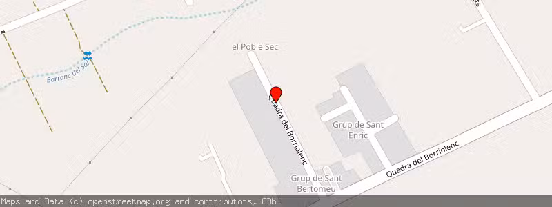 Mapa de Subasta de Inmueble (Vivienda) en Consell, Castellón 