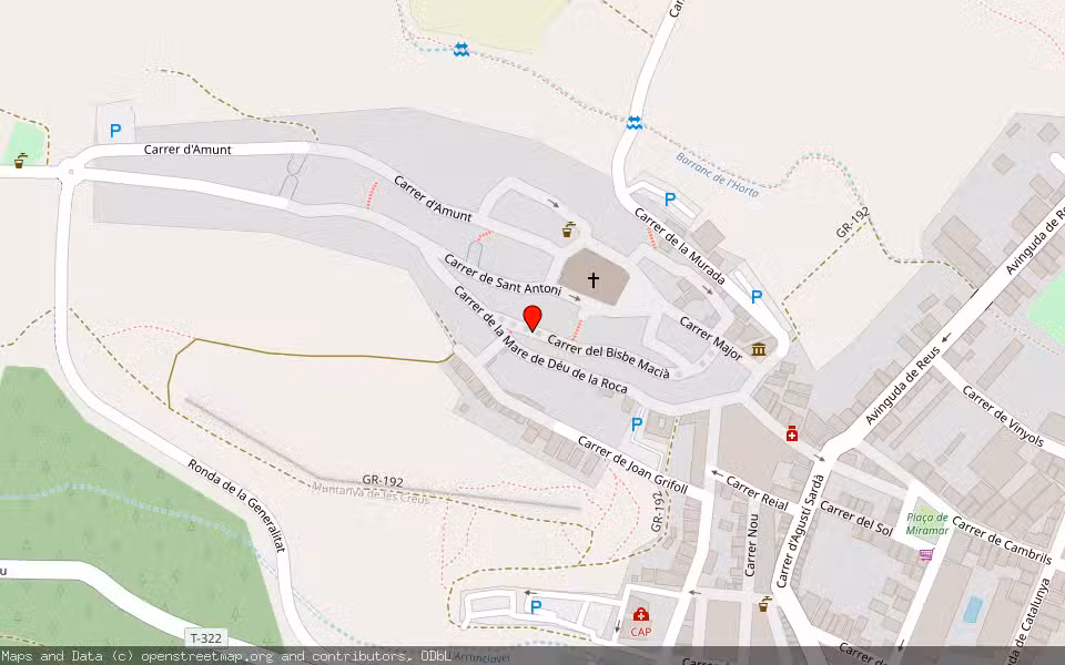 Mapa de Subasta Inmueble (Otros) en Mont-roig Del Camp, Tarragona