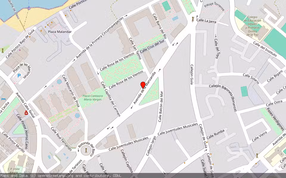 Mapa de Subasta Inmueble (Vivienda) en Sanlucar De Barrameda, Cádiz