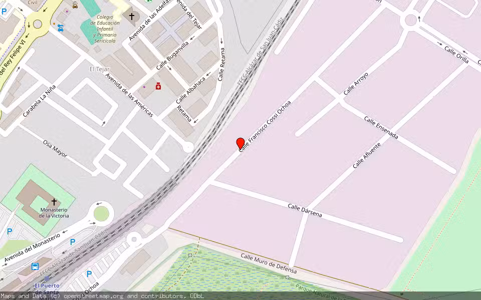 Mapa de Subasta Inmueble (Nave industrial) en Puerto De Santa Maria (el), Cádiz