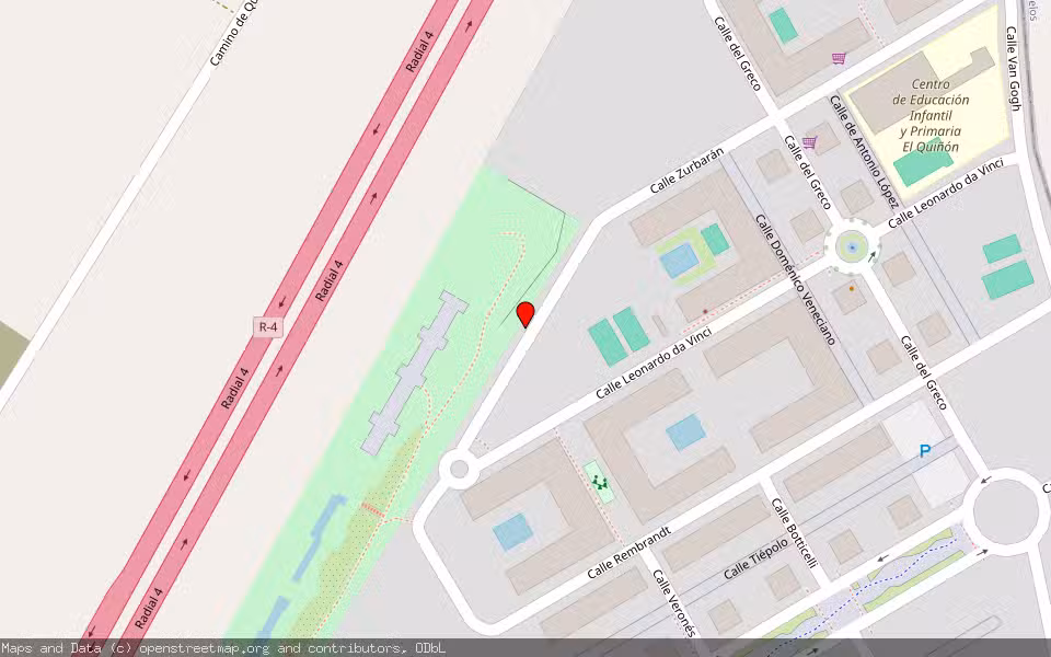 Mapa de Subasta Inmueble (Garaje) en Seseña, Toledo