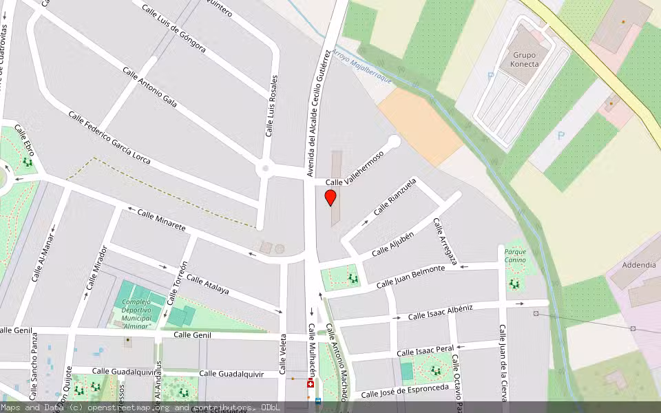 Mapa de Subasta Inmueble (Local comercial) en Bollullos De La Mitacion, Sevilla