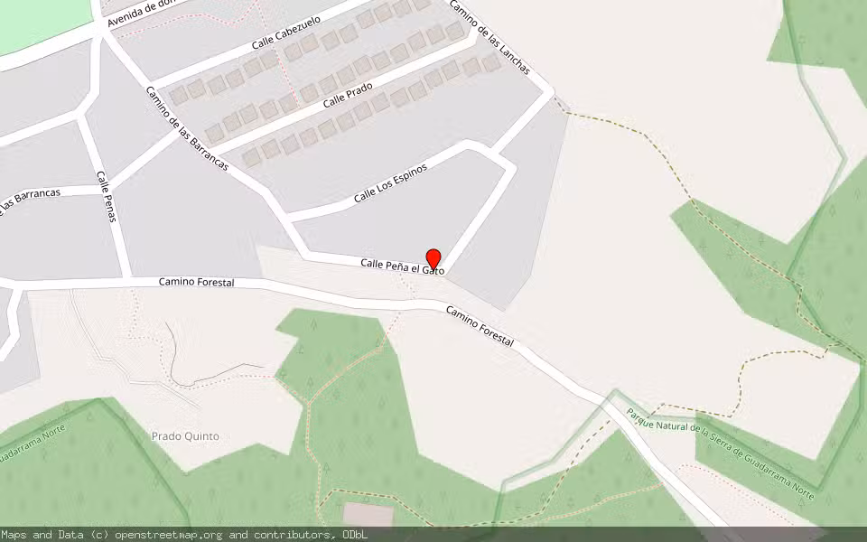 Mapa de Subasta Inmueble (Finca rústica) en Segovia