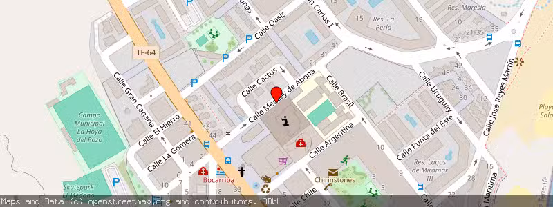 Mapa de Subasta de Inmueble (Vivienda) en Granadilla De Abona, Santa Cruz de Tenerife 
