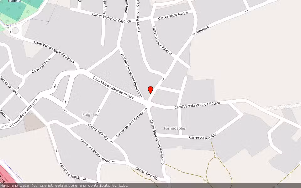 Mapa de Subasta Inmueble (Vivienda) en Lliria, Valencia/València