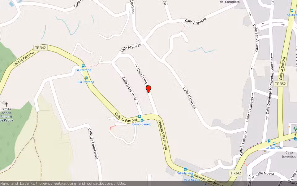 Mapa de Subasta Inmueble (Solar) en Guancha (la), Santa Cruz de Tenerife