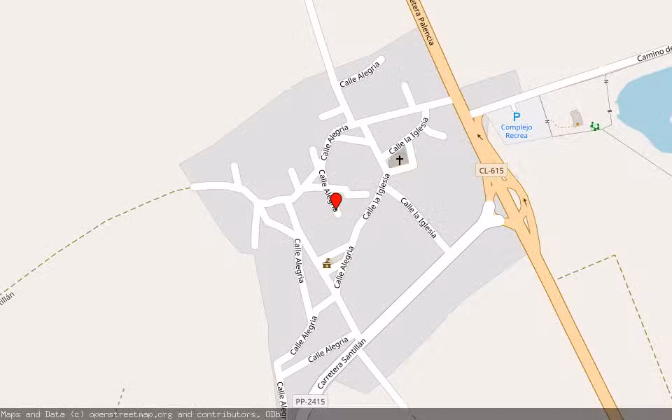Mapa de Subasta Inmueble (Vivienda) en Renedo De La Vega, Palencia