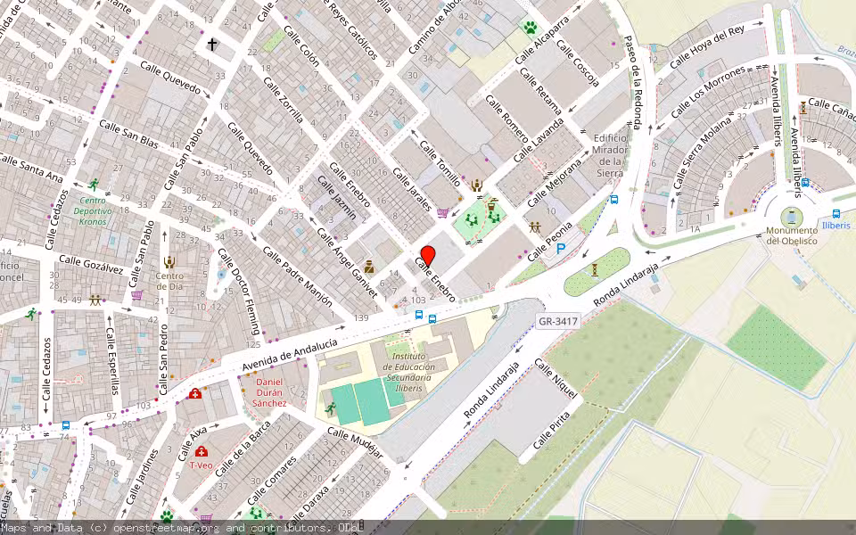 Mapa de Subasta Inmueble (Solar) en Atarfe, Granada
