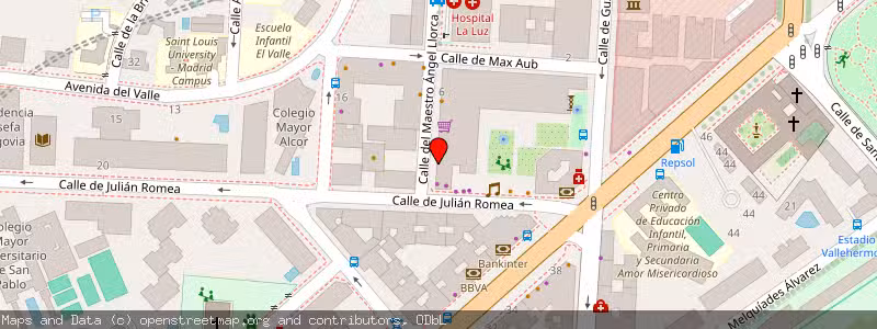 Mapa de Subasta de Inmueble (Vivienda) en Madrid, Madrid 