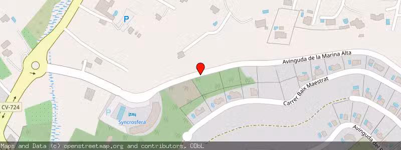 Mapa de Subasta de Inmueble (Solar) en Pedreguer, Alicante 