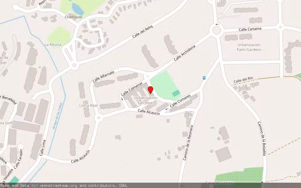 Mapa de Subasta Inmueble (Vivienda) en Estepona, Málaga