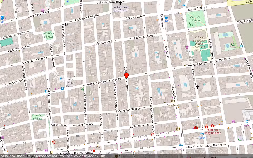 Mapa de Subasta Inmueble (Garaje) en Torrevieja, Alicante/Alacant