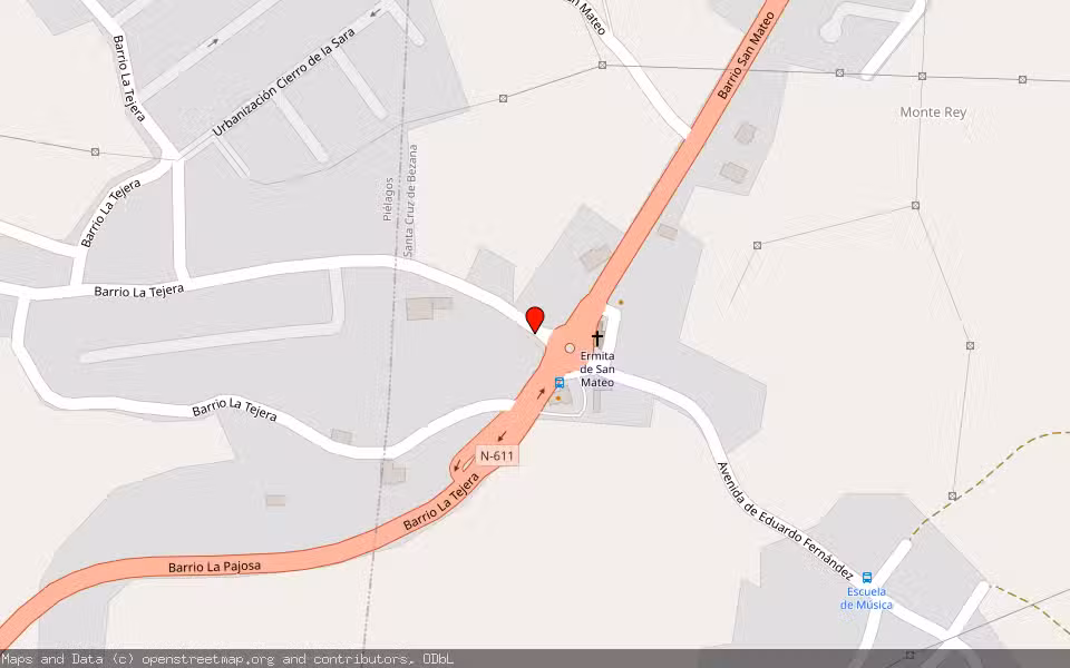 Mapa de Subasta Inmueble (Vivienda) en Santa Cruz De Bezana, Cantabria